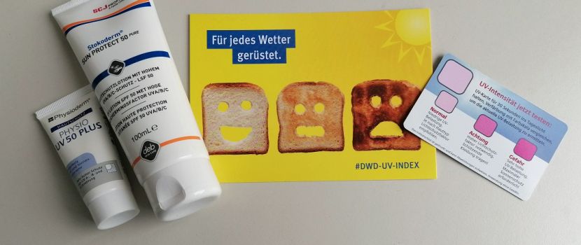 SonnenSicher -  Jetzt Gratis Sonnenschutz-Set bestellen!